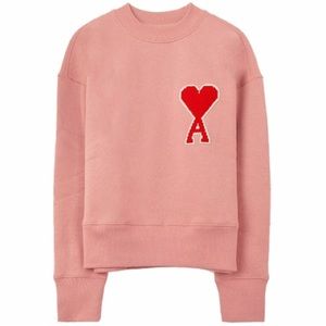 AMI Women’s Pink Sweatshirt, size M